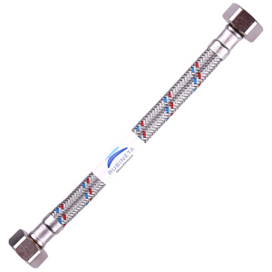 Шланг водопроводный RUBINETA 1/2"x1/2" 150 см В-В гибкий 610150 надежный