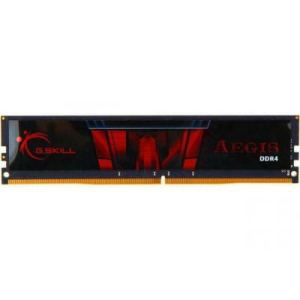 Модуль пам'яті для комп'ютера DDR4 16GB 2666MHz AEGIS Black G.Skill (F4-2666C19S-16GIS) краща модель в Кривому Розі