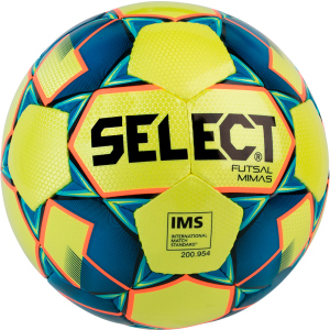 М'яч футзальний Select Futsal Mimas (102) Yellow-Blue (5703543187058) ТОП в Кривому Розі