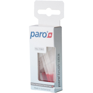 Зубні мікро-щітки Paro Swiss brush stick 10 шт (7610458010617)