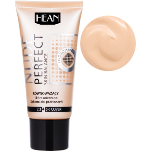 Основа під макіяж Hean Nude Perfect foundation 600 ваніль 30 мл (5907474428017) краща модель в Кривому Розі