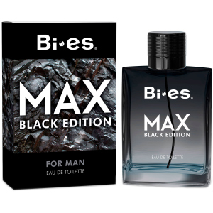 Туалетна вода для чоловіків Bi-es Max Black Edition 100 мл (5902734847898)