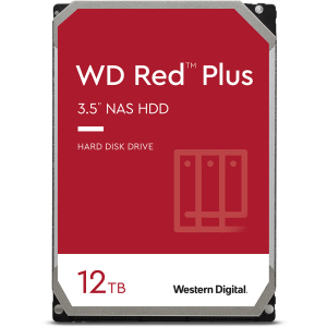 Жорсткий диск Western Digital Red Plus 12TB 7200rpm 256MB WD120EFBX 3.5 SATA III краща модель в Кривому Розі