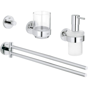 Набір аксесуарів GROHE Essentials 40846001 4 в 1 ТОП в Кривому Розі