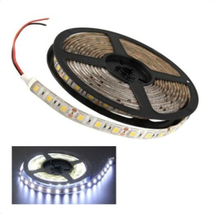 Светодиодная лента ультра яркая 5 м 300x 5050 SMD LED MHz белая ТОП в Кривом Роге