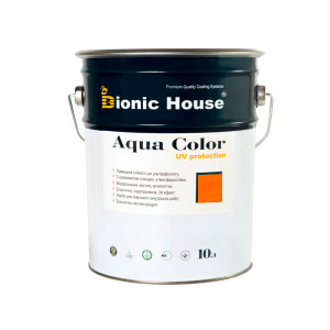 хорошая модель Краска для дерева Bionic-House Aqua Color UV-protect 10л Пиния