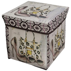 Коробка с крышкой Supretto Стиль для хранения вещей 31х31х31 см (5163-0002)