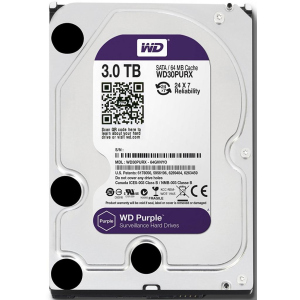 Жорсткий диск 3.5" 3TB Western Digital (WD30PURZ)