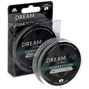 Шнур Mikado Dream Line Competition 8-Braid 300 м 0.18 мм 18.32 кг Зелений (ZDL000G-300-018) в Кривому Розі