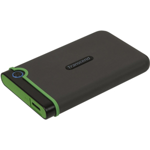 Зовнішній жорсткий диск Transcend StoreJet USB 1TB Iron Gray Slim (TS1TSJ25M3S)