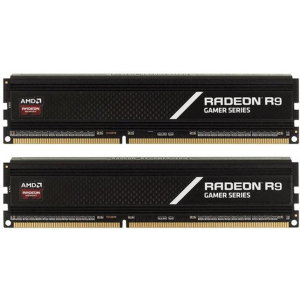 Модуль пам&яті для комп&ютера DDR4 16GB (2x8GB) 3200 MHz Radeon R9 AMD (R9S416G3206U2K) надежный