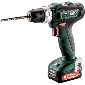 Ударний дриль Metabo PowerMaxx SB 12 (601076500) ТОП в Кривому Розі