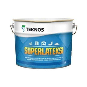 Водорозчинна фарба для стін та стелі Teknos SuperLatexi, 2.7 л надійний