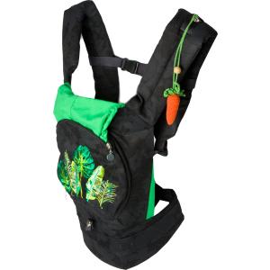 Эрго-рюкзак для переноски ребенка Модный карапуз с сеточкой для проветривания Черный (03-00736) (4823870873637) в Кривом Роге