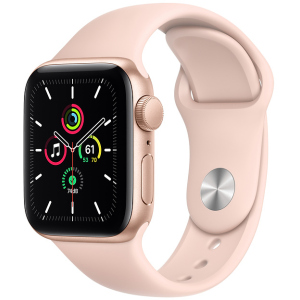 Смарт-часы Apple Watch SE GPS 40mm Gold Aluminum Case with Pink Sand Band (MYDN2UL/A) ТОП в Кривому Розі