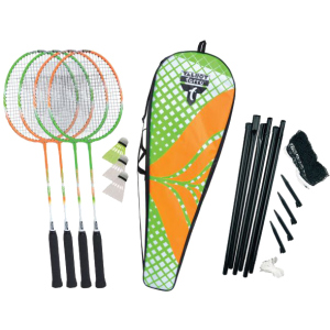 Набір для бадмінтону Talbot Torro Badminton Set 4 Attacker Plus (449406) краща модель в Кривому Розі