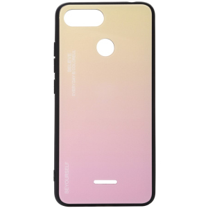 хороша модель Панель BeCover Gradient Glass для Xiaomi Redmi 6/6A Yellow-Pink