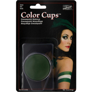 Кремовый грим Mehron Color Cups Green 12 г (CCC-G) (764294502069) ТОП в Кривом Роге