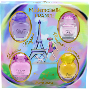 Набір мініатюр парфумерної води Charrier Parfums Mademoiselle France (3442070444112) ТОП в Кривому Розі