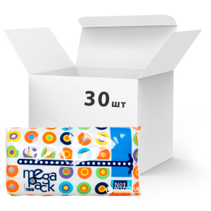 Упаковка серветок універсальних Bella №1 Mega Pack паперових двошарових 30 пачок по 100+50 шт (BE-042-U150-008) ТОП в Кривому Розі
