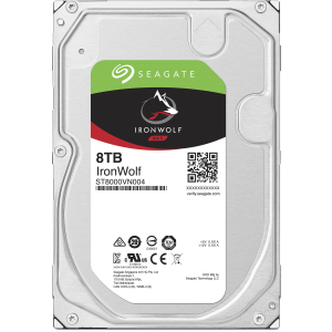 Жорсткий диск Seagate IronWolf HDD 8TB 7200rpm 256MB ST8000VN004 3.5 " SATAIII