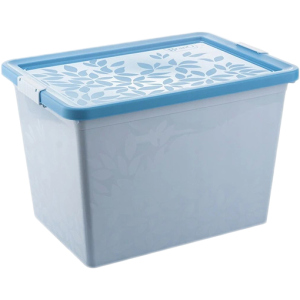 Ящик для хранения BranQ Жасмин 22 л Голубой (7122-1brq-голубой) в Кривом Роге