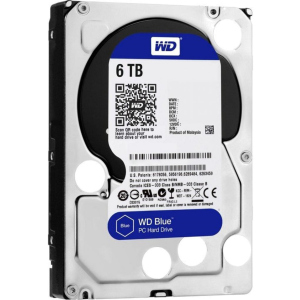 Жесткий диск Western Digital Blue 6TB 5400rpm 256MB WD60EZAZ 3.5" SATAIII