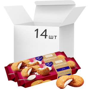 Упаковка печива Roshen Lovita Soft Cream Cookies milk 170 г х 14 шт (4823077633379) в Кривому Розі