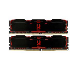 Модуль пам'яті DDR4 2x8GB/2666 GOODRAM Iridium X Black (IR-X2666D464L16S/16GDC) в Кривому Розі