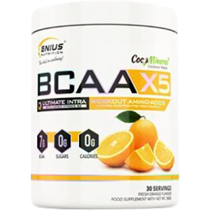 Амінокислота Genius Nutrition BCAA-X5 360 г Апельсин (5407921078654)