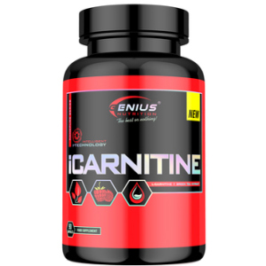 Жироспалювач Genius Nutrition iCarnitine 90 капсул (5478349056258) в Кривому Розі