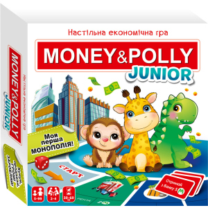 Настольная экономическая игра Мій Успіх+ Money Polly Junior (укр) (4823076000370)