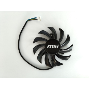 Вентилятор PowerLogic для відеокарти MSI PLD08010S12HH (FD7010H12D) №26 ТОП в Кривому Розі