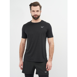 Футболка Mizuno IMPULSE CORE TEE J2GA751909 XXL Чорна (5054698296059) краща модель в Кривому Розі