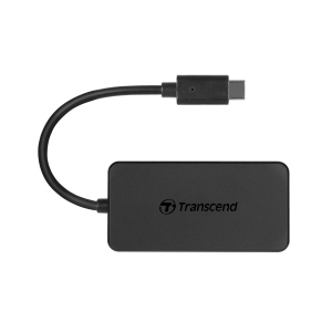 USB-хаб Transcend 4-Port USB 3.1 Type-C Black (TS-HUB2C) надійний