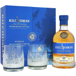 Віскі Kilchoman Machir Bay 0.7 л 46% + 2 келихи (5060210702489) краща модель в Кривому Розі