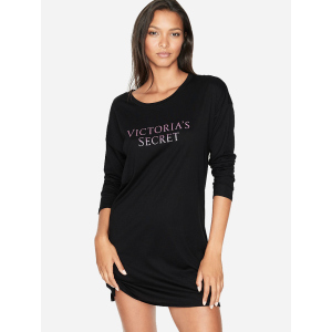 купить Домашнее платье Victoria's Secret 706952293 L Черное (1159752880)