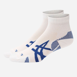 Набор носков Asics 2Ppk Cushioning Sock 3013A238-100 39-42 (II) 2 пары Белый (8718837145642) лучшая модель в Кривом Роге