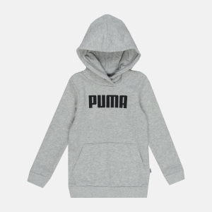 Худі дитяче Puma Girls Ess Big Hoody Tr 85497402 116 см Light Gray Heather (4059507738431) в Кривому Розі