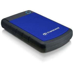 Накопичувач Transcend StoreJet 25H3P 1TB 2.5 USB 3.0 Blue (TS1TSJ25H3B) в Кривому Розі