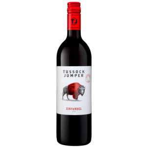 Вино Tussock Jumper Zinfandel червоне сухе 0.75 л 14.5% (3760204540203) ТОП в Кривому Розі