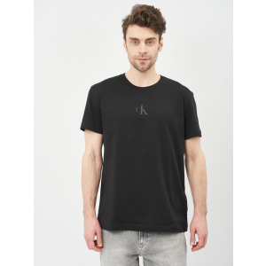 Футболка Calvin Klein Jeans Ck Sliced Back Graphic Tee J30J317499-BEH M Pvh Black (8719853725047) в Кривом Роге