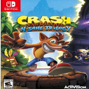 Crash Bandicoot N'sane Trilogy (англійська версія) Nintendo Switch ТОП в Кривому Розі