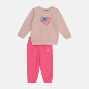 Спортивний костюм дитячий Puma Minicats Alpha Crew Jogger 58335515 80 см Peachskin (4062453395252) в Кривому Розі