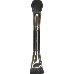 Двусторонняя кисть для румян Studio 10 Double Ended Brush Black (5060377060125)