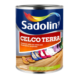 Лак для пола Sadolin Celco Terra 45 1 л Полуглянцевый ТОП в Кривом Роге