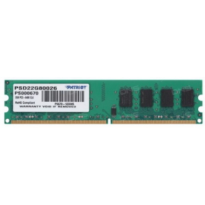 купить DDR2 2GB/800 Patriot Signature Line (PSD22G80026)