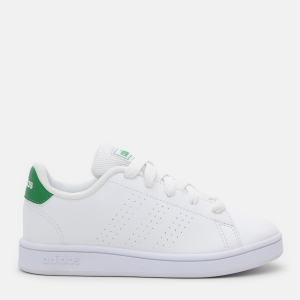 Кеди дитячі Adidas Advantage K EF0213 28 Ftwwht/Green/Gretwo (4061622793592) в Кривому Розі