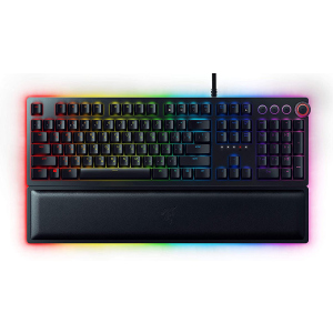 Клавіатура провідна Razer Huntsman Elite Purple Optical switch RU USB (RZ03-01870700-R3R1) рейтинг