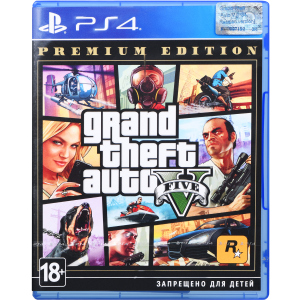 Гра Grand Theft Auto V Premium Edition для PS4 (Blu-ray диск, Російський subtitles) в Кривому Розі